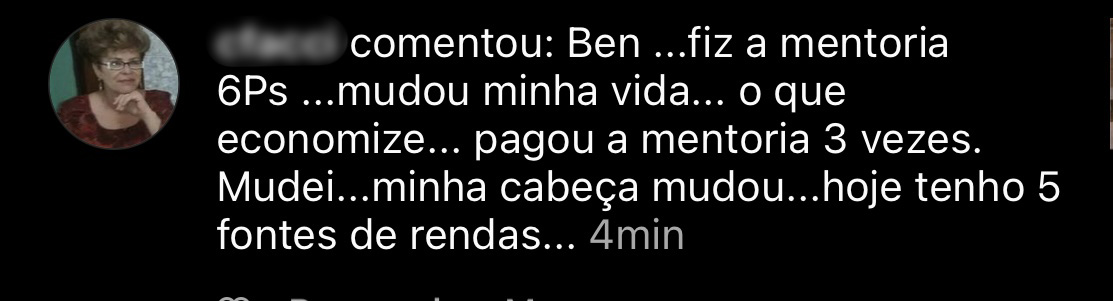 Depoimento real