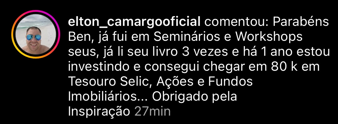 Depoimento real