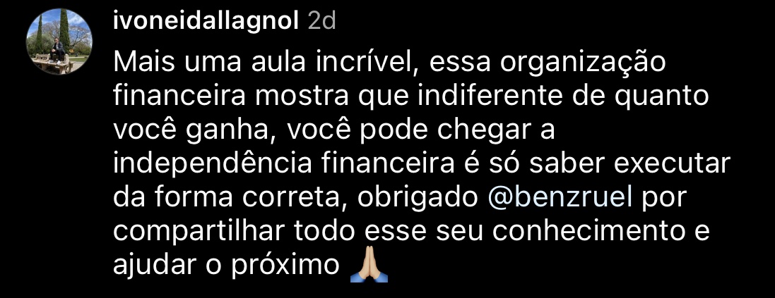 Depoimento real