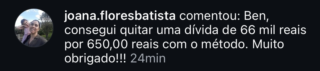 Depoimento real