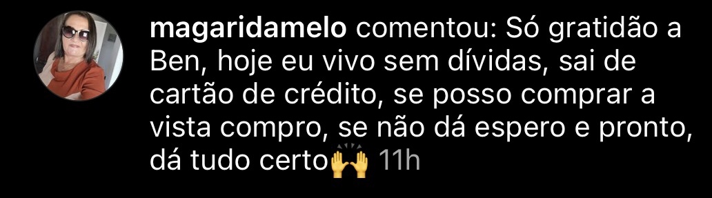 Depoimento real